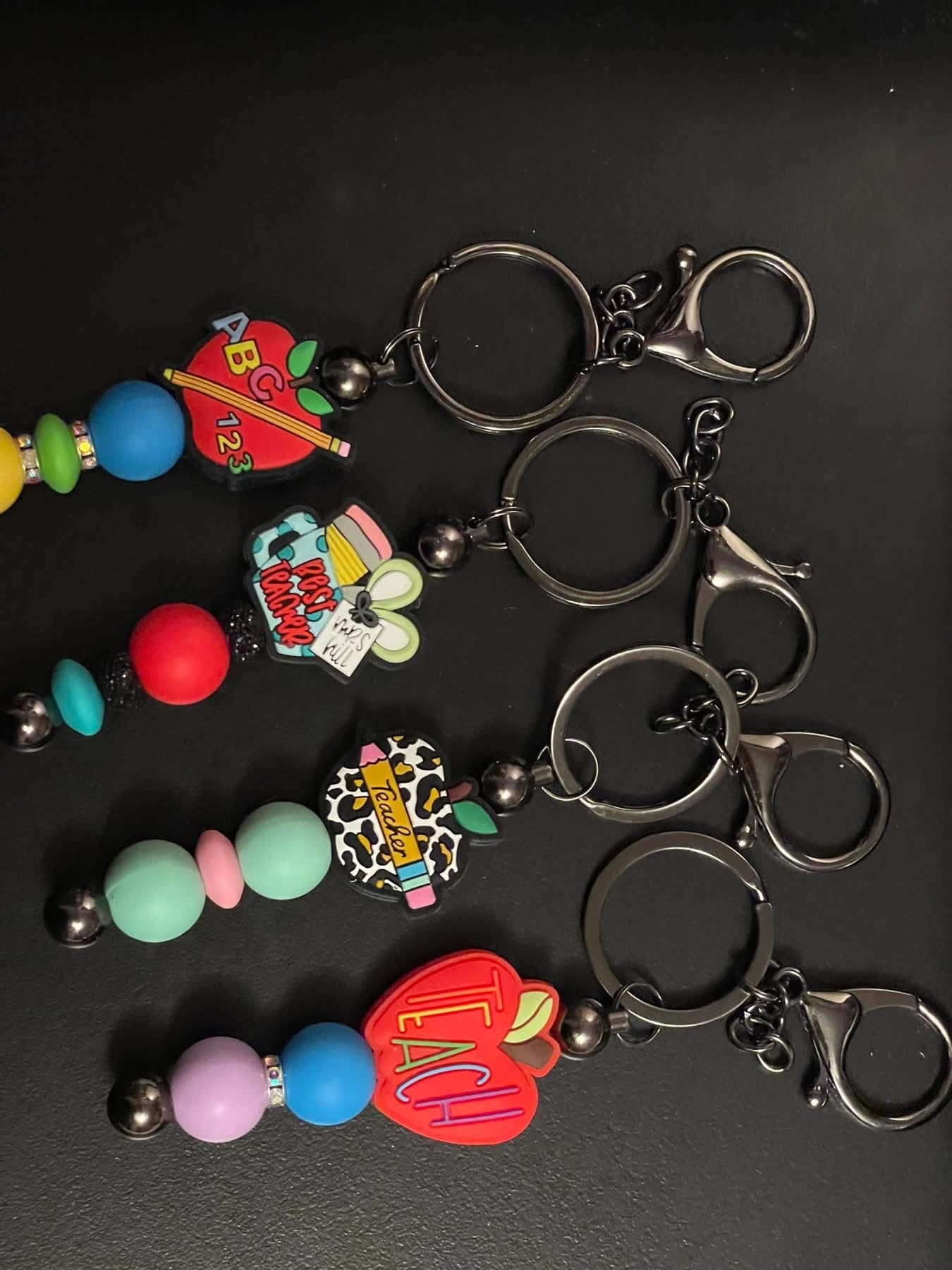 Straight keychain bars