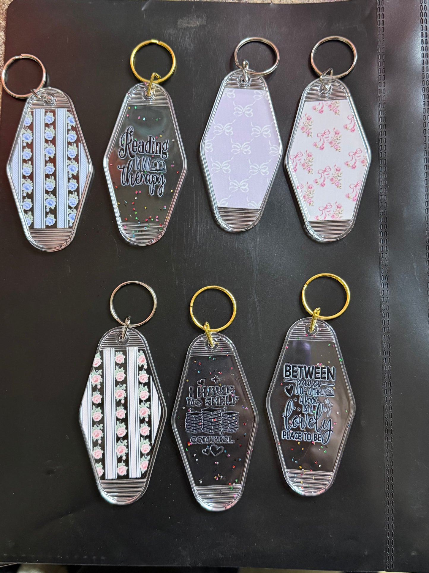Hotel keychains