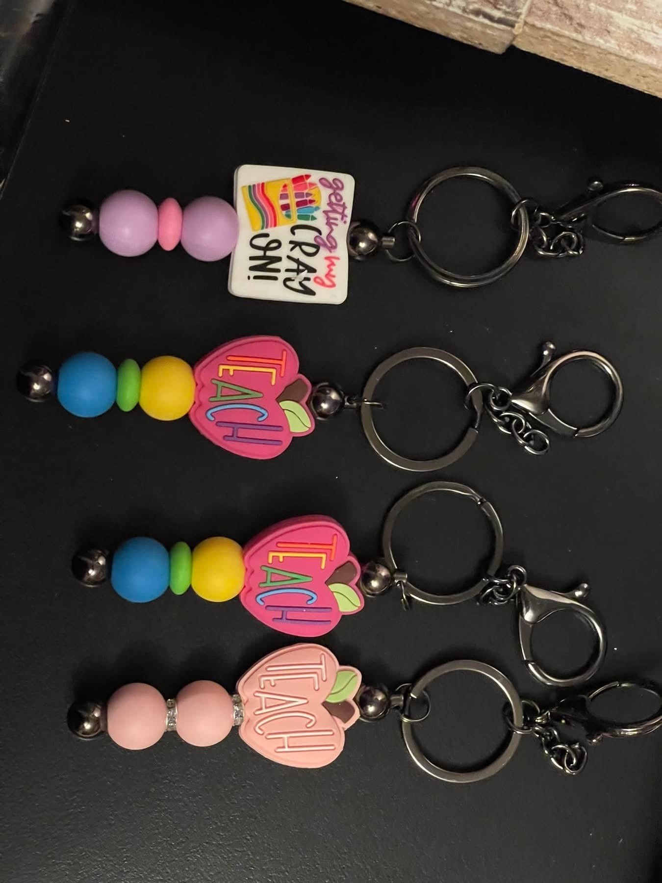 Straight keychain bars