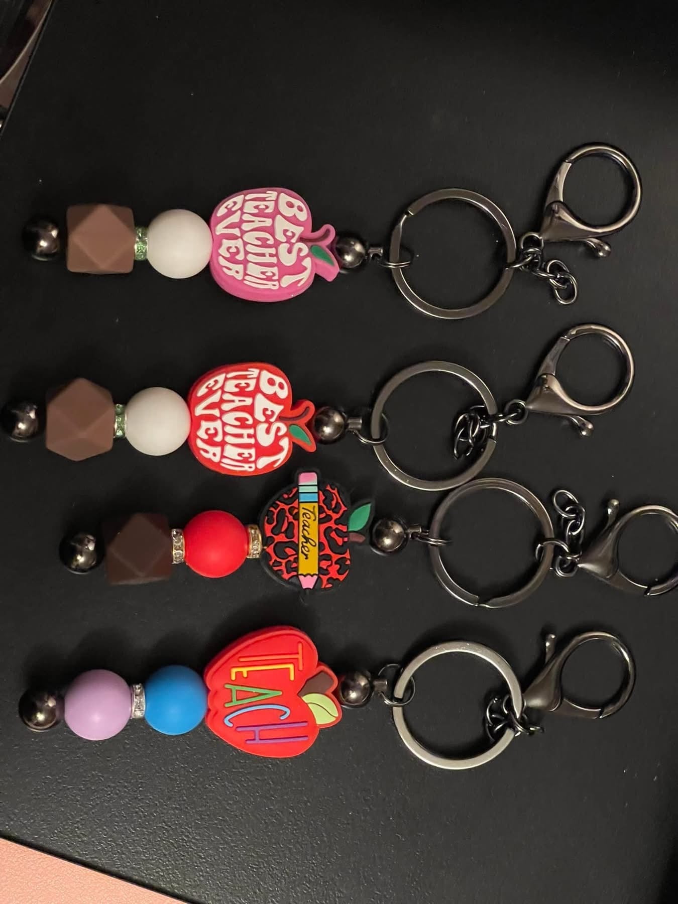 Straight keychain bars
