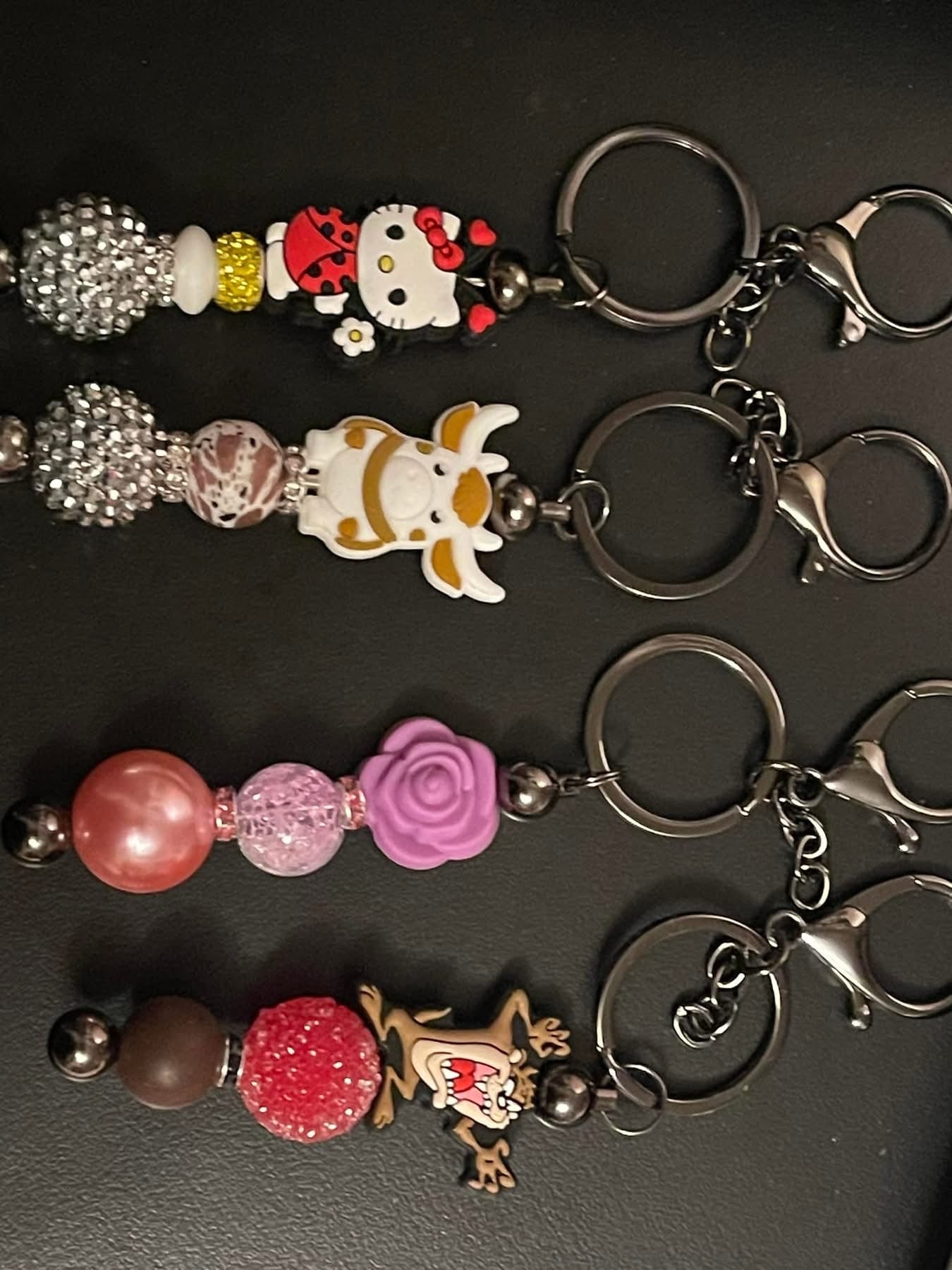 Straight keychain bars