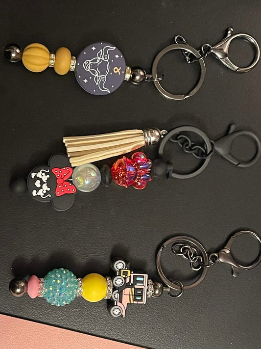 Straight keychain bars